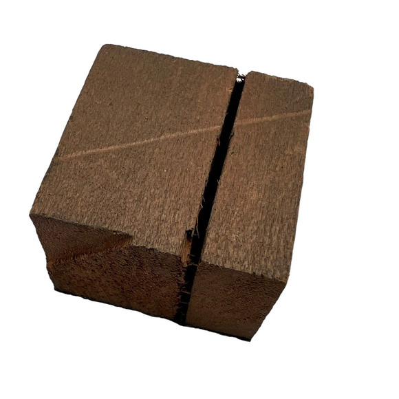 Vintage "We Salute Our Dad!" Family Letterpress Metal & Wood Printing Block - Picture 4 of 4